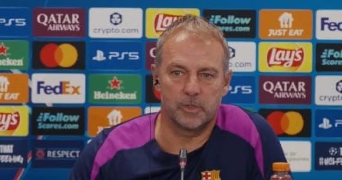 فليك يحفز برشلونة قبل مواجهة سلافيا: نريد النقاط الست.. وتأكيد رحيل شتيجن لجيرونا